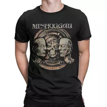 Meshuggah The Violent Sleep Of Reason T Shirts Apparel Men Women s Cotton Vintage Tee Shirt Short Sleeve Clothes New Arrival S чёрный