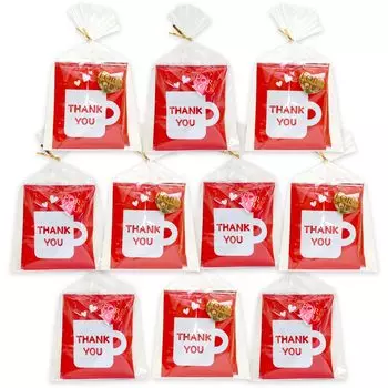 Message coffee drip bag x 2 bag set x 10 set THANK YOU (gift wrapping)