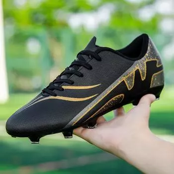 Messi football shoes low-top genuine adult men s and women s AG spikes student children s sneakers boys and girls summer Putian shoes 35