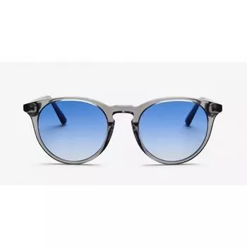 Messy Weekend New Depp Grey Crystal Blue Unisex Sunglasses Transparent Grey/51