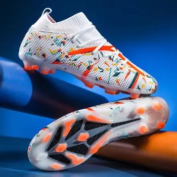 Место для трансграничных новых футбольных кроссовок для мужчин оптом для взрослых FG длинные ногти TF сломанные ногти искусственная трава тренировочные кроссовки оптом 35