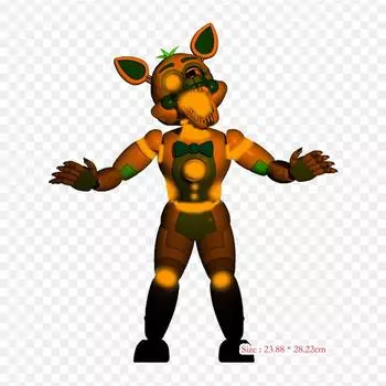 Местоположение сестры Five Nights At Freddy s Ultimate Custom Night Five N термонаклейки для одежды, футболка, сумка, теплопередающие наклейки, железные нашивки