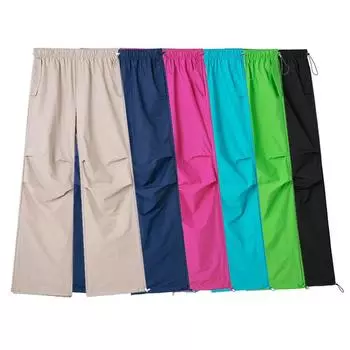 MESTTRAF весенние спортивные брюки с парашютом для женщин, эластичные брюки с высокой талией, женские осенние брюки-карго, женские уличные мешковатые брюки
