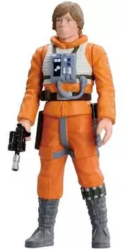 MetaColle Star Wars Luke Skywalker Dagobah Landing Approximately 76mm Diecast Painted Movable Figure #06 оранжевый