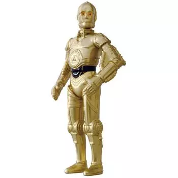Metacolle Star Wars New Height 78mm painted movable figure #12 C-3PO (A Hope) approx. Die-cast
