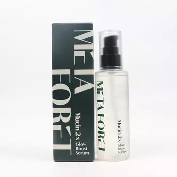 METAFORET Mucin 2X Glow Boost Serum 100 мл, Восстановление и регенерация кожи, Увлажнение, Корейская косметика, Kbeauty, образец