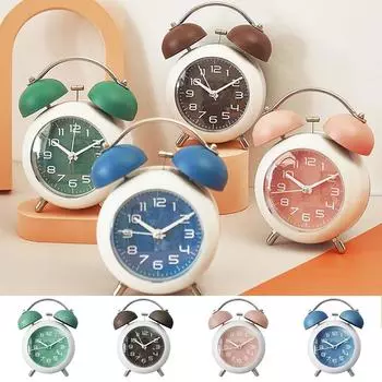 Metal Alarm Clock Replacement Spare Parts 4 Colors синий