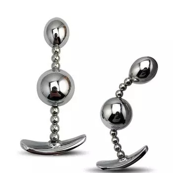 Металлический сплав Анальные бусины Анальная и вагинальная пробка Анальная пробка Уход за сексом для взрослых Секс-игрушки Принадлежности Total Length120mm