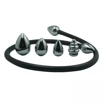 Металлический сплав мужской и женский анальный штекер двойного назначения секс-продукт анальный штекер взрослые альтернативные секс-игрушки Medium Size with Small Si