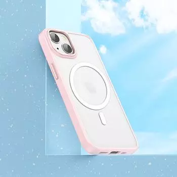 Metal Button Skin-Feel Matte Protective Case for Apple iPhone14, K40 iPhone 14 Pro чёрный