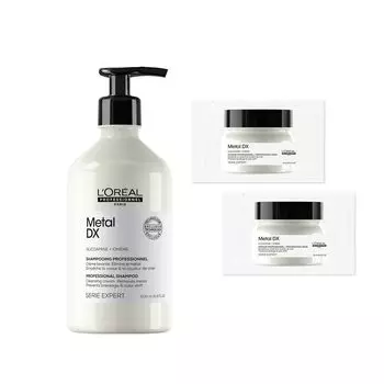 Metal DX Shampoo 500mL with sample белый