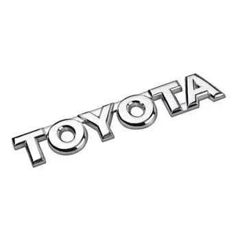 Metal Emblem Badge Car 3D Sticker Car Trunk Sticker For Toyota Corolla Yaris Chr Auris RAV4 Land Cruiser Camry Highlander Prado