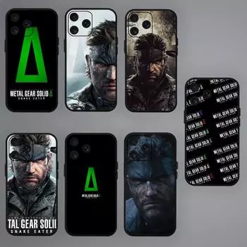 Metal Gear Solid Delta Snake Eater Phone Case For Samsung S20 S21 S22 S23 S24 Note 20 4G 5G Plus Ultra Black Soft Shell SamsungS20plus5G