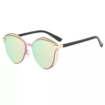 Metal High-End Cat Eye Polarized Sunglasses Show Street Sunglasses For Men And Women