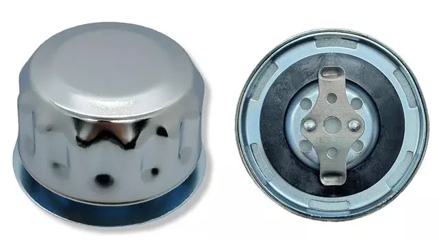 Metal Hydraulic Air Breather/Air Breather Cap with Flange, Bayonet Lock, 304 (18/10) Grade Stainless Steel, Tear-Resistant Gasket