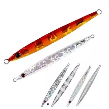 Metal Jig Red Gold Pink Zebra 107LC Lure Shout! Lance, 235mm, 300g, #51 (RGPZ),