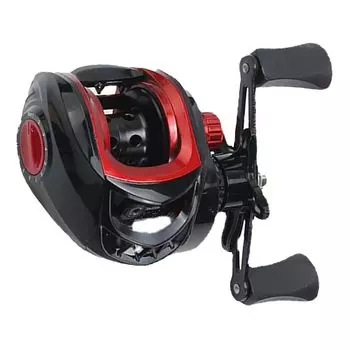 Metal long cast strong baitcaster fishing reel, explosion-proof line function, 7.2:1 gear ratio, 8kg braking force for saltwater freshwater (right