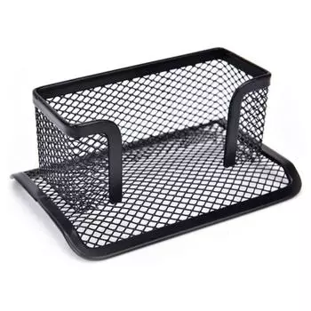 Metal Mesh Photo Clips Black Display Stand Gadget Gift Message Folders Office