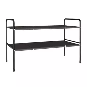 Metal Multifunctional Sink Organizer Adjustable Rack For Under Sink Storage Retractable Storage Rack