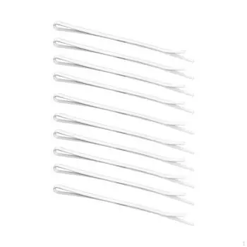 Metal Nurse Hat Clip, Hairpins, Hairdresser Accessories, Week, All Hair Types White 6.3cm