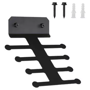 Metal Resistance Band Rack Storage Hanger Wall Mount Gym Equipment Organizer Home Gym Storage Rack Easy to Install