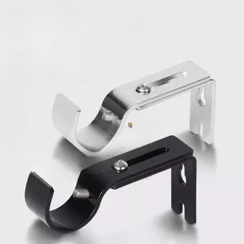 Металлический римский кронштейн для карниза Регулируемый кронштейн Крючок для штор Аксессуары для карниза Универсальный кронштейн для карниза 2set белый