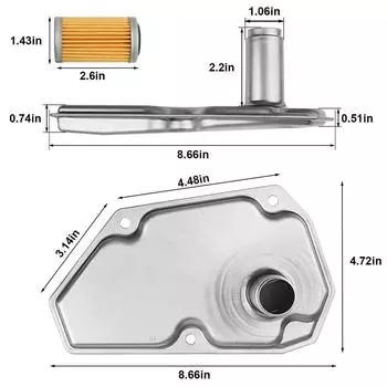 Метод установки металлической резины CVT Трансмиссия Антикоррозийная Быстрая установка Высококачественный масляный фильтр Цвет CHINA