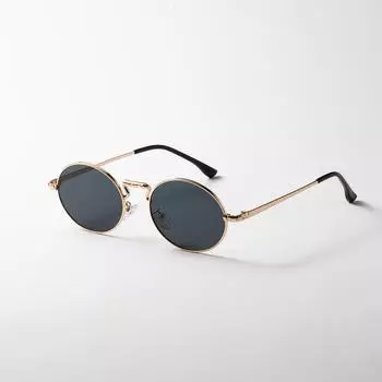Metal Small Frame Glasses Round Street Shot Colored Sunglasses Female Best Man Prince Glasses Performance Sunglasses Female And Male