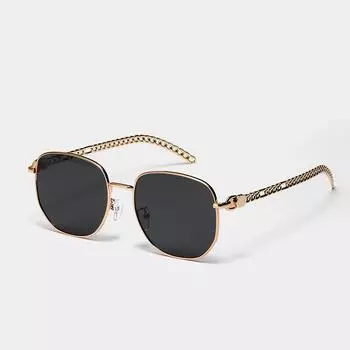 Metal Small Frame Retro Sunglasses Women S Rectangular Sunglasses Plain Glasses Men S