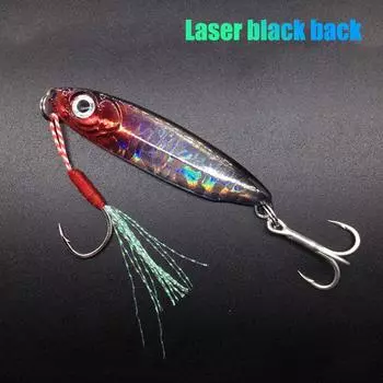 Металлическая вращающаяся твердая приманка 7G10G15G18G25G приманка для ловли на джиг в соленой воде B-7g