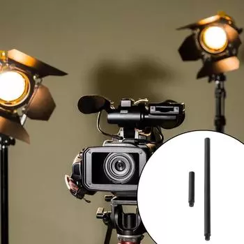 Металлическая штанга-удлинитель для штатива, штанга для штатива, удлинительная штанга для камеры, штанга с винтом 1/4 дюйма, аксессуар-стабилизатор для монопода 5CM