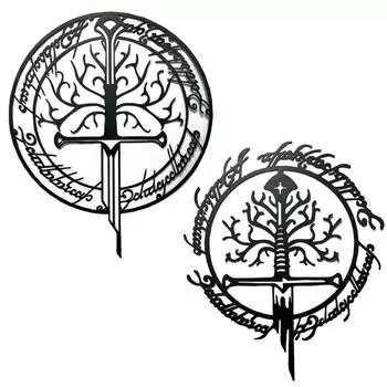 Metal Wall Art Decor for Cross Sculpture Hanging Ornament for Farmhouse Living Room Bedroom Indoor Outdoor Garden X3UC