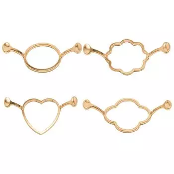 Металлическая форма для запечатывания воска, круглый цветок, набор восковых штампов для запечатывания приглашений C