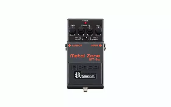 Metal Zone СДЕЛАНО В ЯПОНИИ Waza Craft Сделано в Японии BOSS/MT-2W чёрный