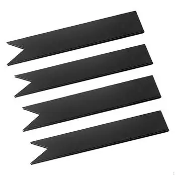 Металл для стальных садовых бордюров - набор из 4 шт. 1.57x10.2inch