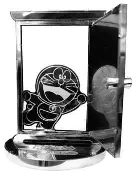 Metallic Nano Puzzle Doraemon Dokodemo Door