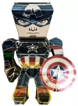 Metallic Nano Puzzle Marvel Avengers Captain America