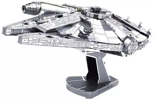 Metallic Nano Puzzle Premium Series STAR WARS Millennium Falcon