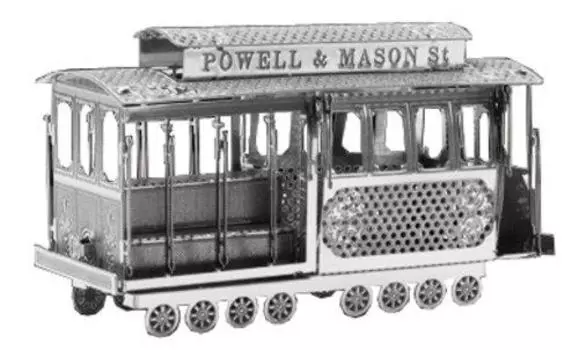 Metallic Nano Puzzle San Francisco Cable TMN-02