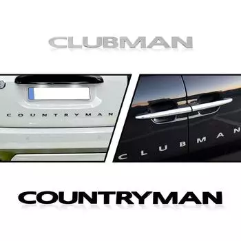 Металлическая эмблема автомобиля, наклейка с надписью, значок, наклейка, декор багажника для Cooper S Countryman R60 R61 Clubman F56 R57 R52 R53 R56