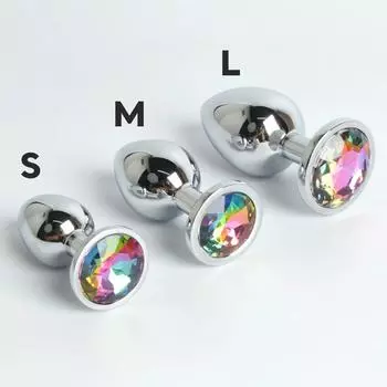 Металлическая Анальная Пробка Для Женщин Анальная Пробка Из Нержавеющей Стали С Ювелирными Изделиями Кристалл Анус Игрушка Анальный Шарик Женские Секс-Игрушки Для Взрослых Игры Анальная Пробка