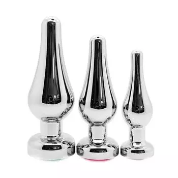 Металлическая Анальная пробка Smooth Touch для начинающих, анальные секс-игрушки, секс-товары для взрослых, секс-игрушки M