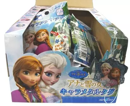Металлическая бирка с персонажем Frozen