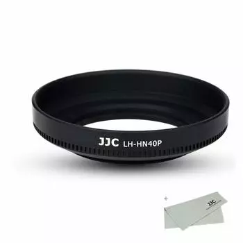 Металлическая бленда JJC, совместимая с объективом Nikon Nikkor Z DX VR, совместимая с объективом Nikon Z50, ввинчивающаяся HN-40 16–50 мм F3.5–6.3