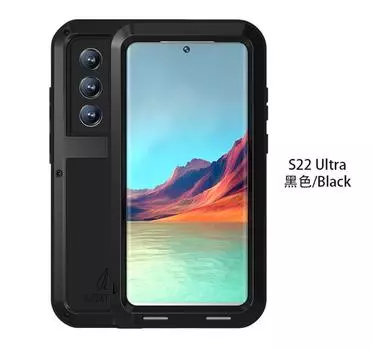Металлическая броня, сверхпрочный защитный чехол для Samsung Galaxy S22 Ultra 5G, чехол для камеры, противоударный чехол для телефона, чехол, принципиально For S22 Ultra 2022
