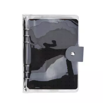 Металлическая брошь Медаль Книга для хранения войлочная коллекция металлических значков Медаль Организуйте портативную книгу для хранения брошей Пыленепроницаемые книги для показа One Size чёрный