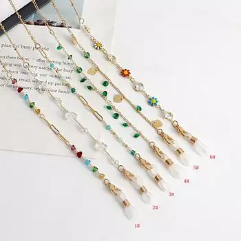 Металлическая цепочка для очков и масок 3#