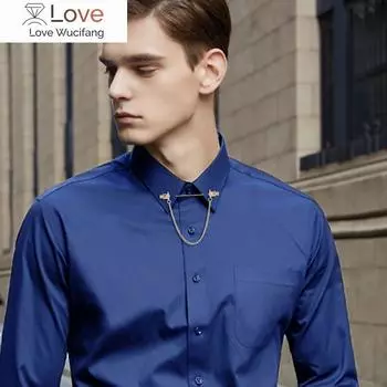 Металлическая цепочка кисточка брошь булавка рубашка костюм воротник лацкан булавки модные ювелирные изделия броши для женщин мужчины аксессуары