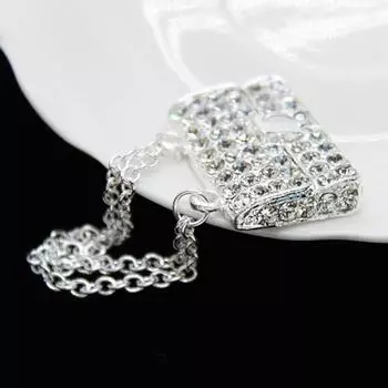 Металлическая цепочка сумка сумка для кукол миниатюрная сумка для покупок для одежды кукольный домик миниатюрная детская игрушка серебряный