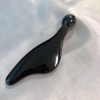 Металлическая доска Гуаша Массажер для лица Дельфин Шариковый ролик Скребок из цинкового сплава Подтяжка лица Массаж Красота Уход за кожей Гуаша Инструмент для красоты золотой